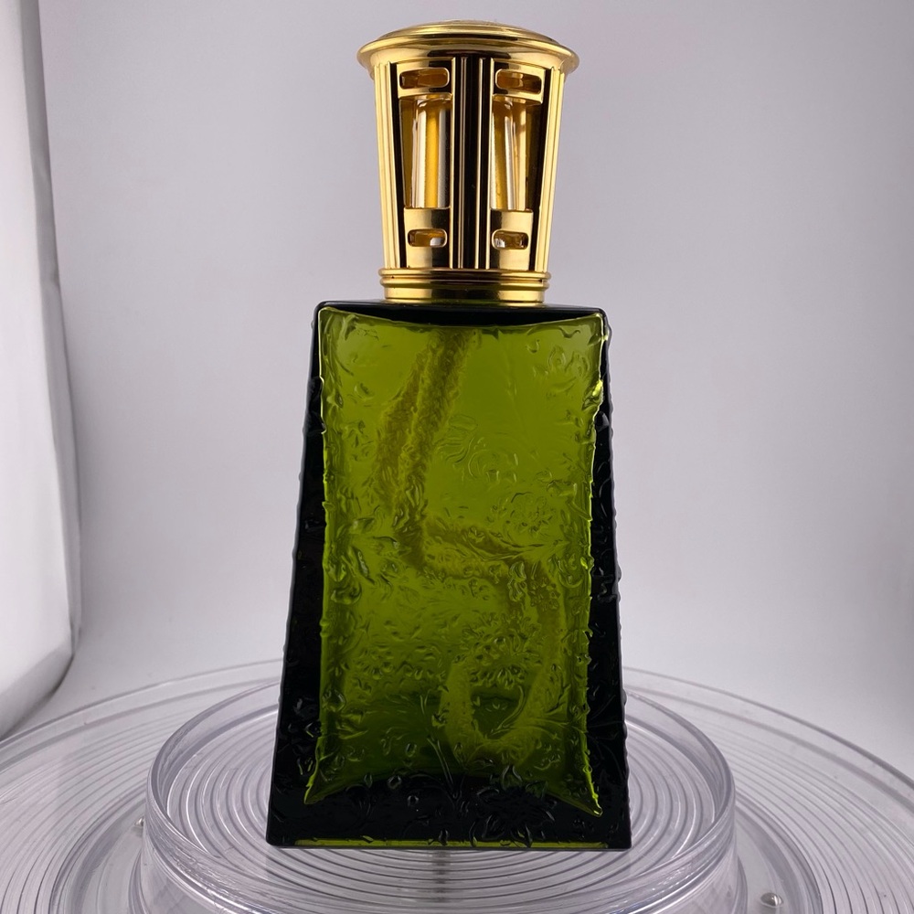 Authentic Ottoman Lampe Berger in Dark Green